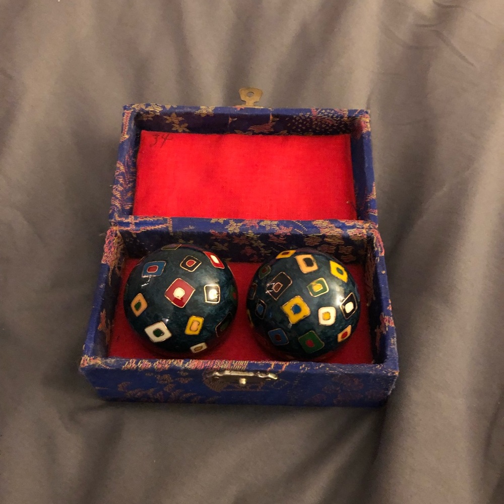 Chinese meditation baoding balls